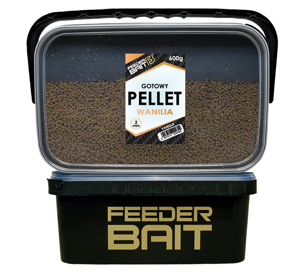 Feeder Bait Pellet Gotowy 2mm Wanilia
